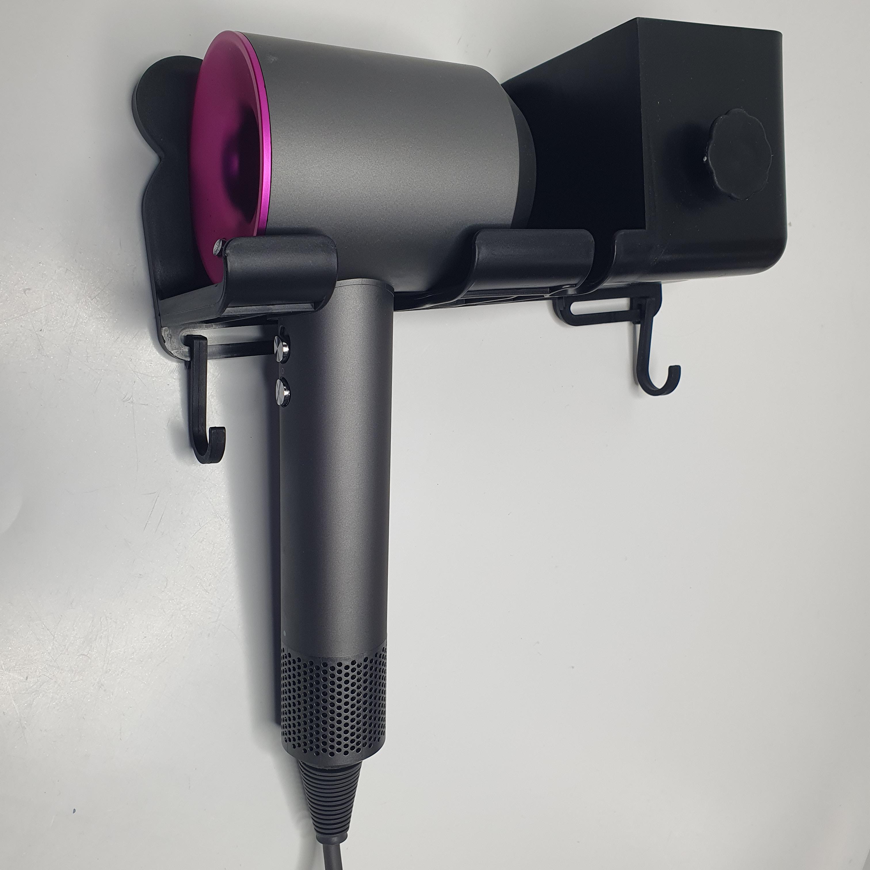 Держатель для фена и аксессуаров Storage Shelf (DNA-2074) - фото 4 Держатель для фена и аксессуаров Storage Shelf (DNA-2074) - фото 4