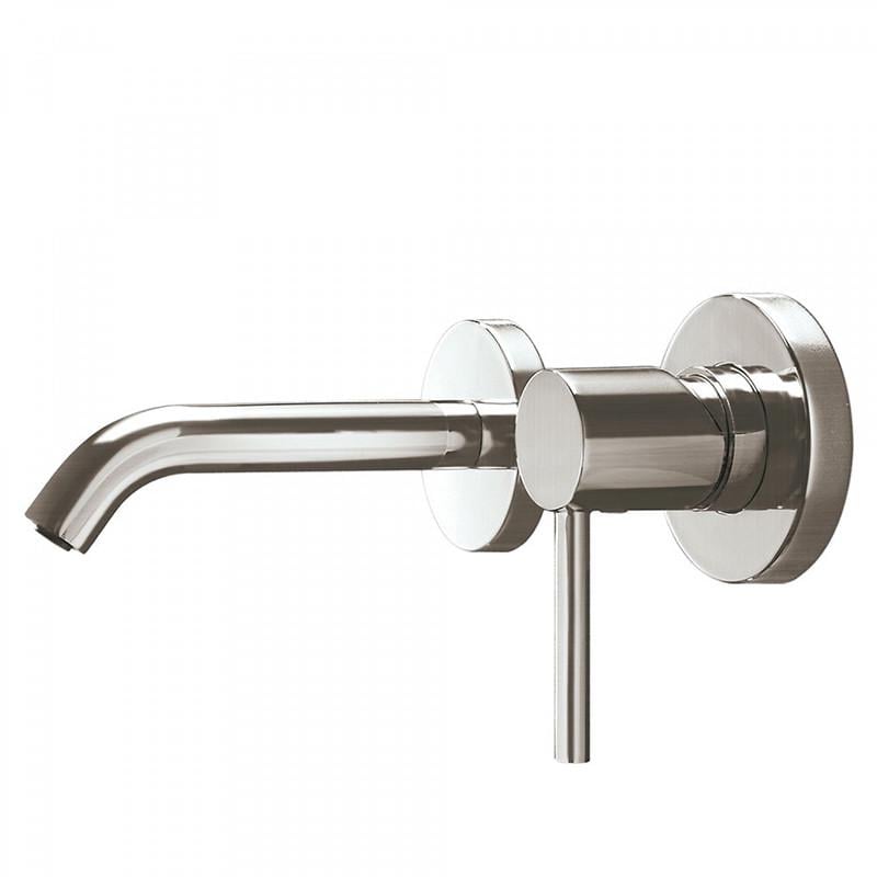 Смеситель для умывальника Tres Study Exclusive 26220080AC настенный однорычажный Сатин (153879)