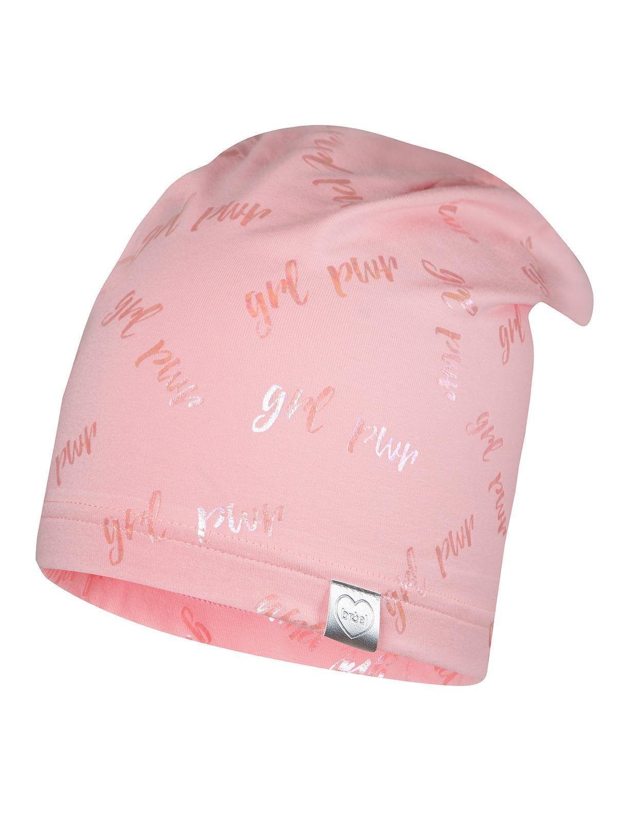 Демисезонная шапка Broel р. 53 Розовый TASHA wer.1