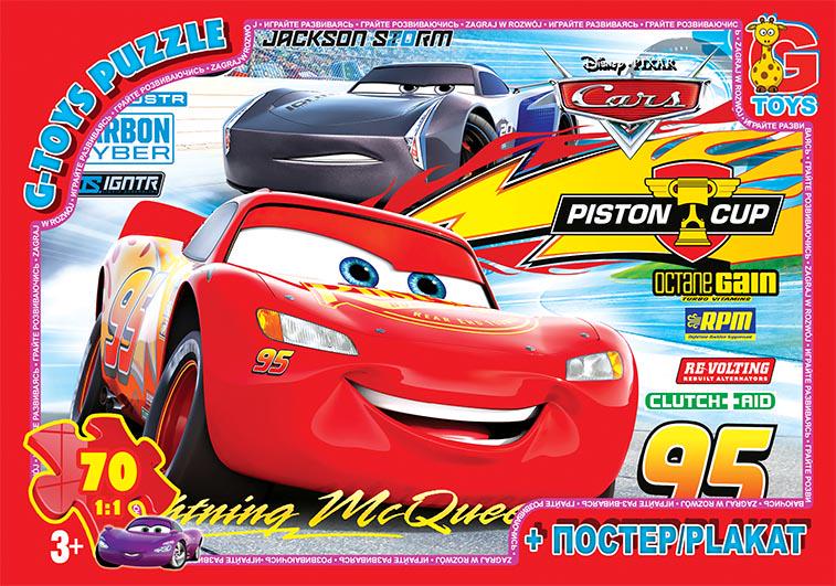 Пазли G-Toys "Тачки" 70 деталей (MTT-112743)