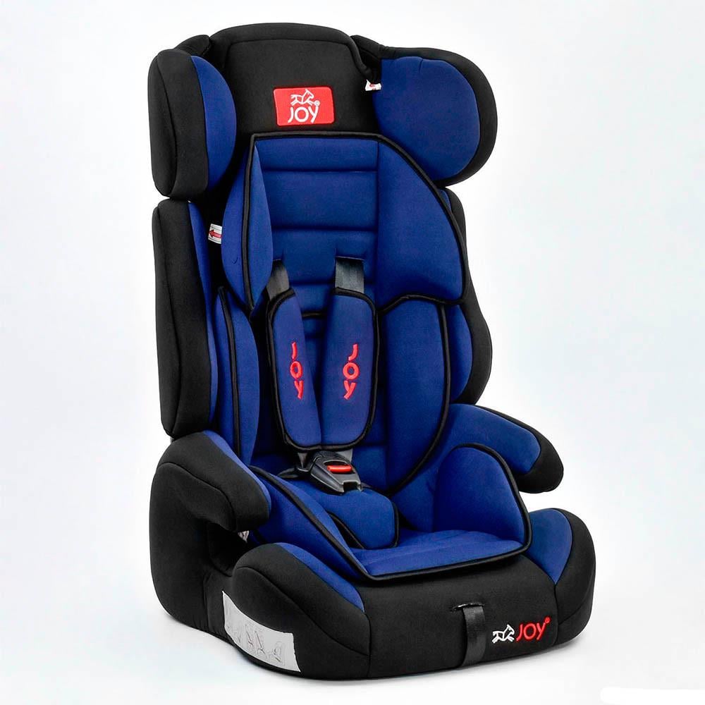 Автокрісло дитяче JOY E 1405 від 9 місяців до 12 років з бустером Синій (29-7-69059)