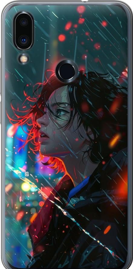 Чехол на Meizu Note 9 Ночные огни (6096u-1689-42517)