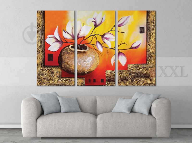 Модульна картина Poster-land Абстракція Квіти Art-221_XXL