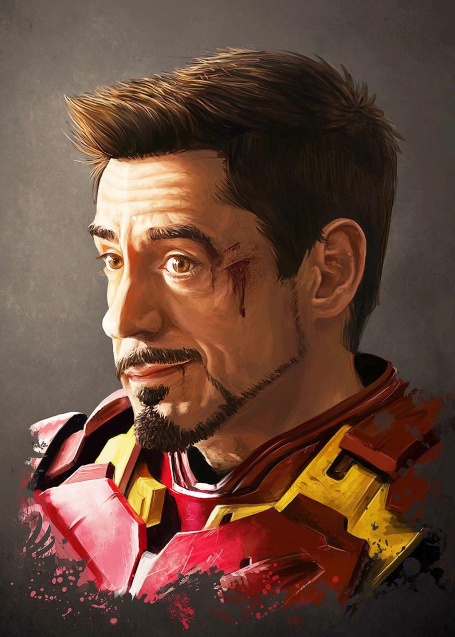 Картина GeekLand Iron Man Тони Старк (IM.09.145)