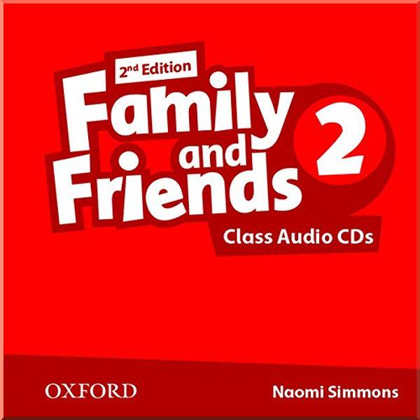 Книга Naomi Simmons "Family and Friends 2nd Edition 2 Class Audio CDs" (ISBN:9780194808231)