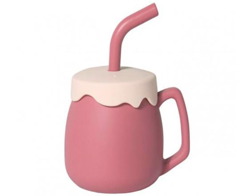 Чашка-поилка силиконовая Кувшин с соломинкой 2в1 12,5х11х8 см (AN012716) Чашка-поилка силиконовая Кувшин с соломинкой 2в1 12,5х11х8 см (AN012716)
