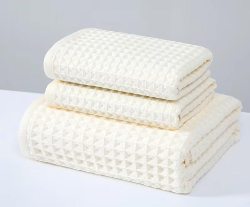 Набор полотенец Spa Organic 3в1 140х70 см/74х34 см/74х34 см Молочный (NR3in1BathSPAmilk)