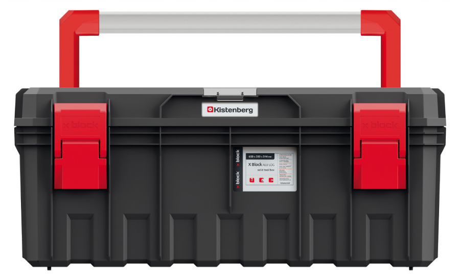 Ящик для инструмента Kistenberg S Block Alu Log с органайзером в крышке (KXSA6530F) - фото 3