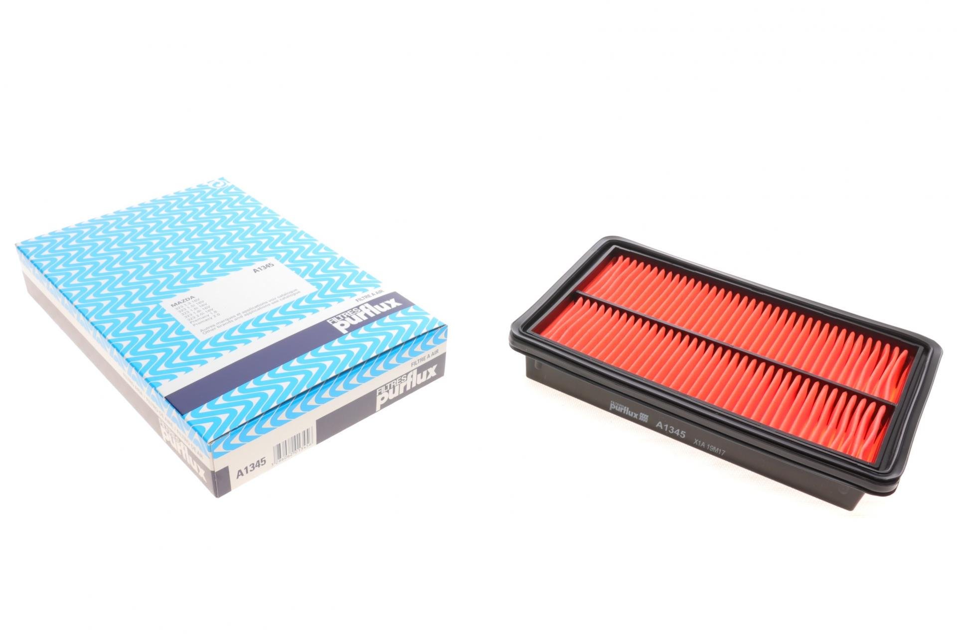 Фильтр воздушный PURFLUX для Mazda 323 1,3-1,8 94-04- (A1345)