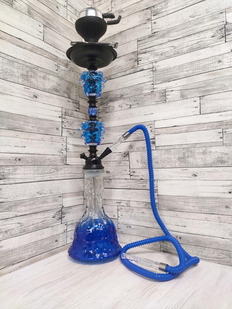 Кальян Hookah Tarkan Plus 61 см на 1 персону Blue