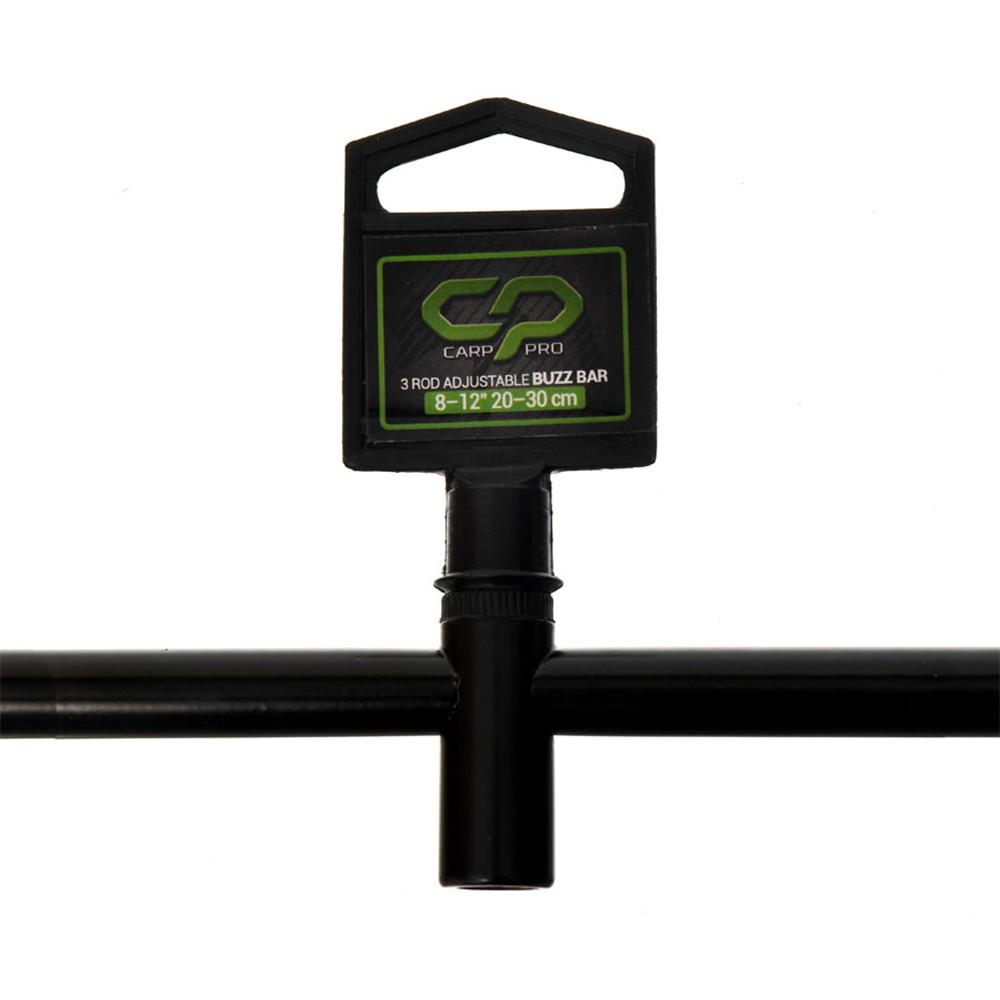 Буз-бар на 3 вудилища Carp PRO 3 Rod Adjustable Buzz Bar 8"-12" 20-30 см (CPJBB7019) - фото 4 Буз-бар на 3 вудилища Carp PRO 3 Rod Adjustable Buzz Bar 8"-12" 20-30 см (CPJBB7019) - фото 4