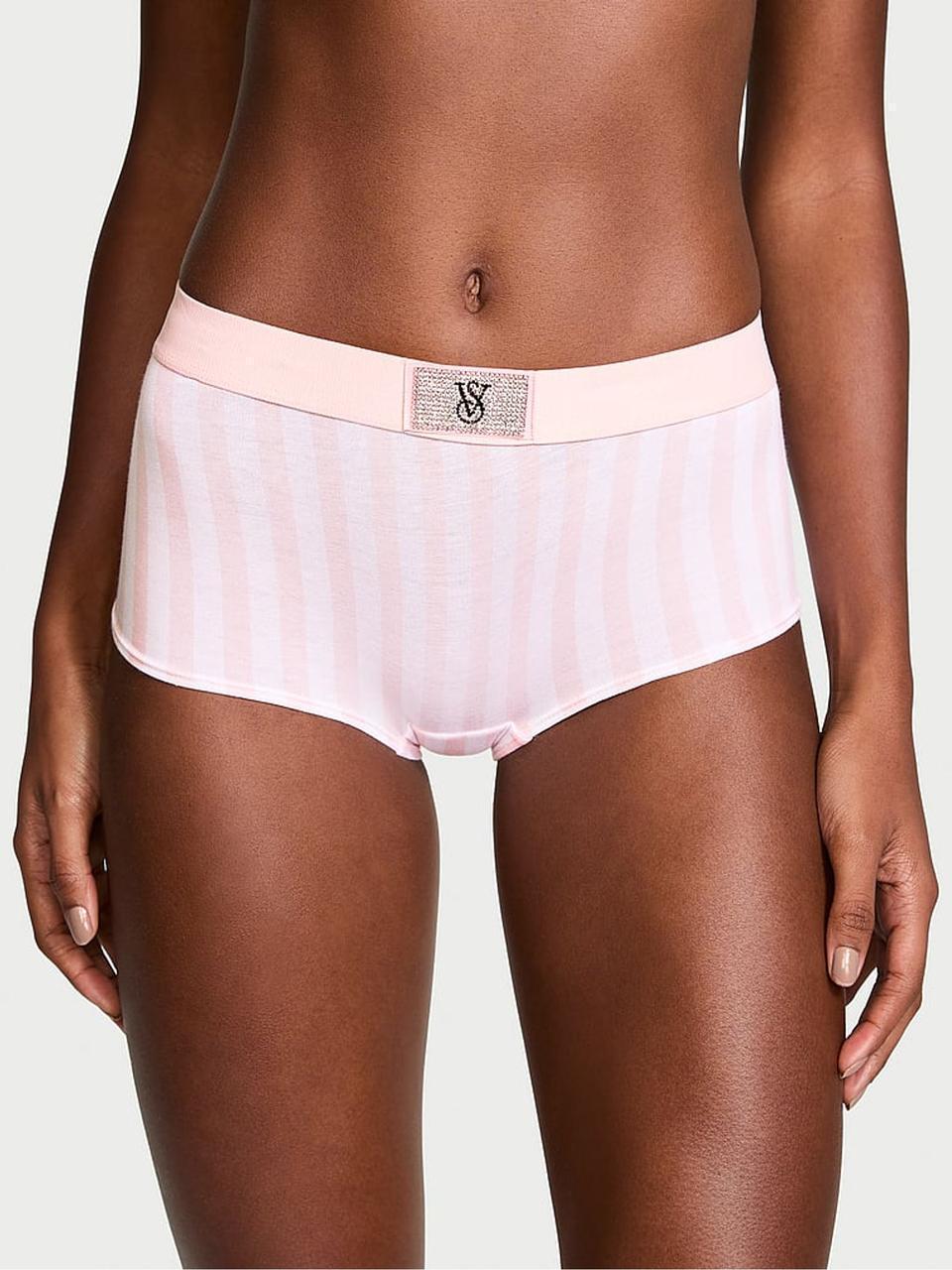 Трусики женские Victoria's Secret шортики M Розовый (2442206262)