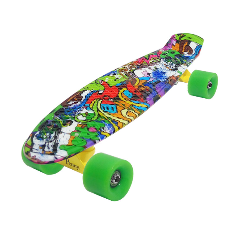 Пенниборд Penny Style 22" Green Draft (2T2034)