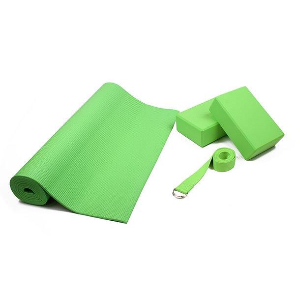 Набор для йоги EasyFit Салатовый (EF-YS.3-GR)