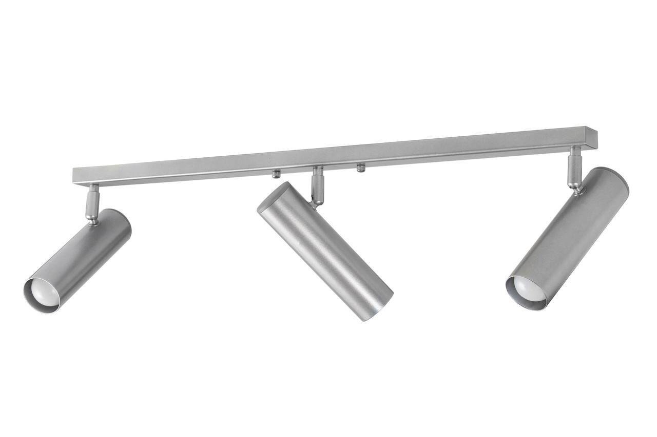 Светильник потолочный MSK Electric Telescope с поворотными плафонами под лампы Е27 Алюминий (NL 1750-3 AL) - фото 1