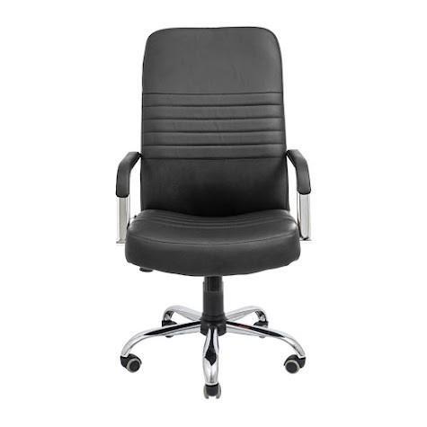 Кресло офисное компьютерное Richman Prius Хром M1 Tilt Черный - фото 2