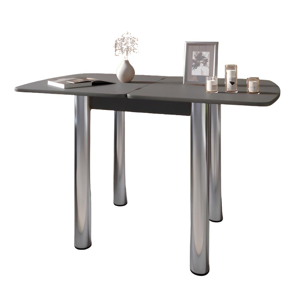 Обеденный стол Lion Нота Мини раскладной 60x70/70x120 см Антрацит (000-000-2613) - фото 2 Обеденный стол Lion Нота Мини раскладной 60x70/70x120 см Антрацит (000-000-2613) - фото 2