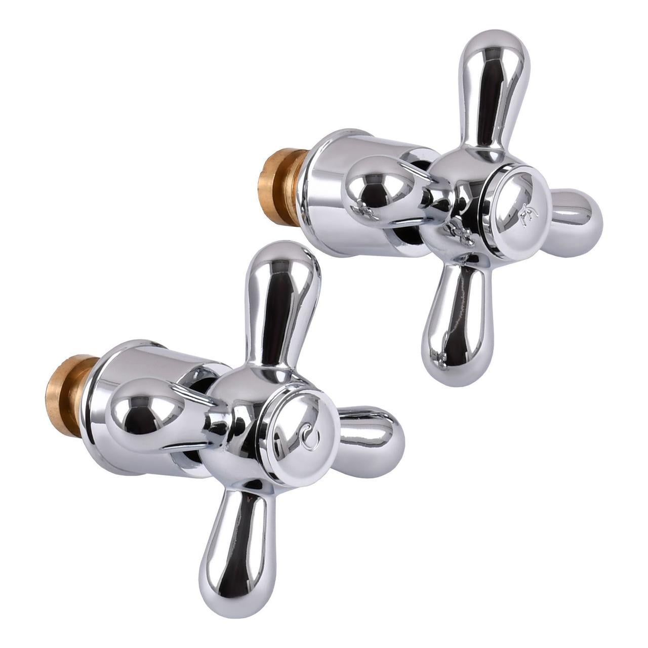 Комплект головок Globus Lux Sharm GBC-02S-MEC с механическими кран-буксами 1/2" вентиль пара (000072451)