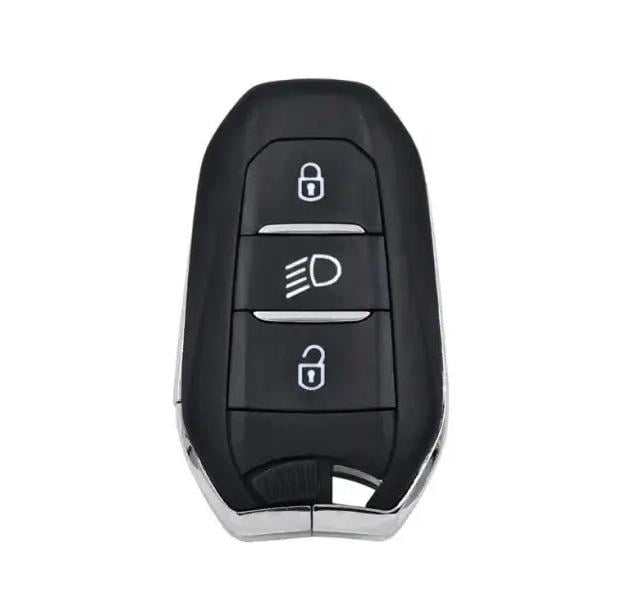 Автоключ со штатной противоугонной системой Peugeot RK09 (TRD103)