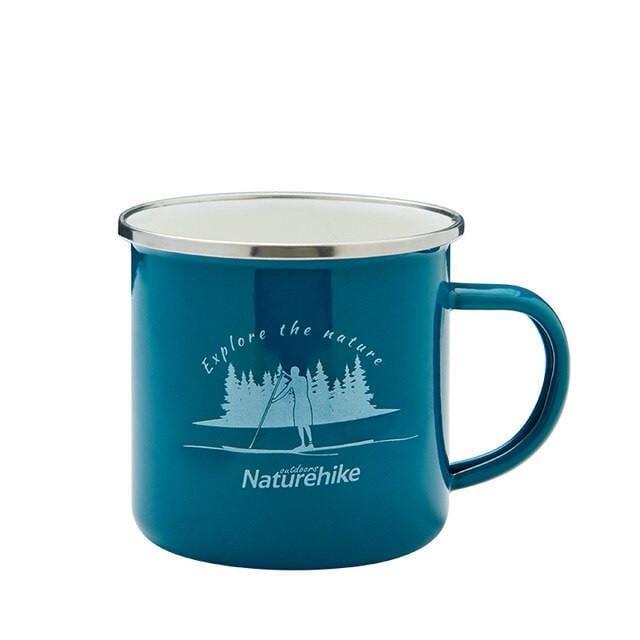 Кружка Naturehike Mountains fun 0,35 л NH17M001-B Зеленый