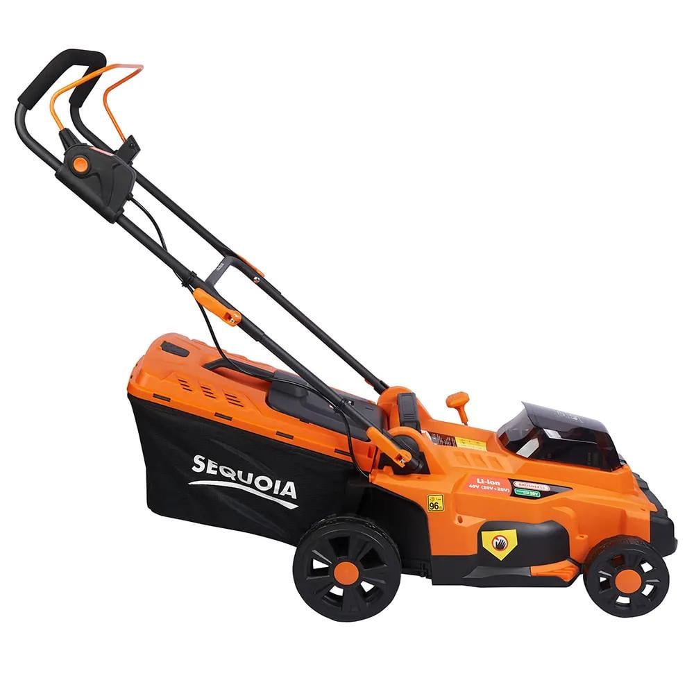 Газонокосарка акумуляторна SEQUOIA SBL4037B 2415717327 37 см 37 л 4 А/год безщіткова з мульчуванням - фото 3 Газонокосарка акумуляторна SEQUOIA SBL4037B 2415717327 37 см 37 л 4 А/год безщіткова з мульчуванням - фото 3