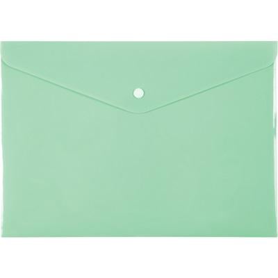 Папка-конверт на кнопке Axent Pastelini A4 Мятный (1412-09-A)