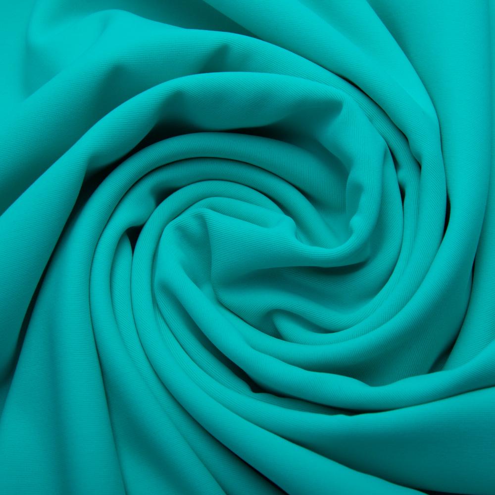 Ткань трикотаж Бифлекс матовый 194 гр/кв.м Светло-бирюзовый (19987)