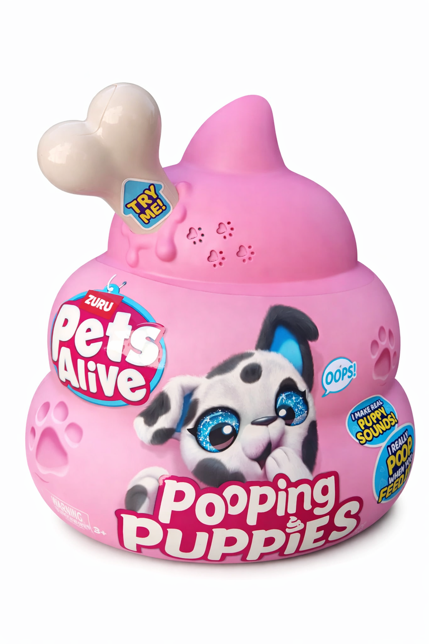 Интерактивный набор-сюрприз игровой pets alive s1 9542 щенки-озорники