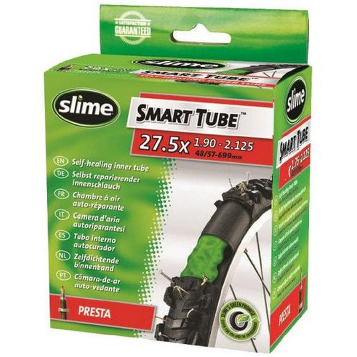 Камера велосипедная с герметиком Slime 27,5"x2,0-2,4" FV
