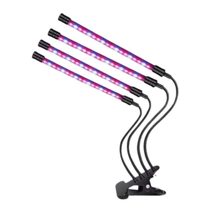 Фитолампа для растений ультрафиолетовая Led Plant Grow Light USB с клипсой (TRF84) - фото 11