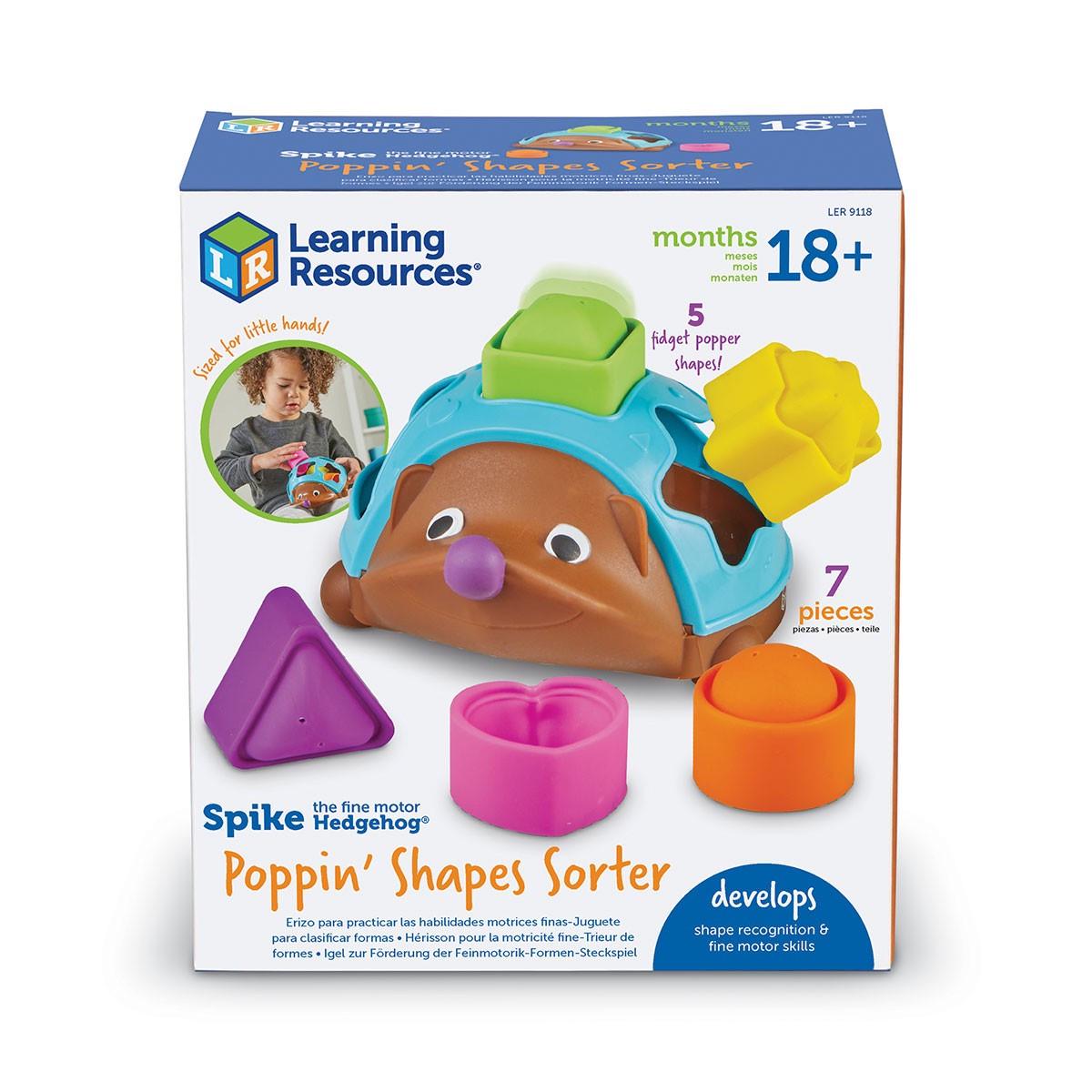 Игрушка для малышей Learning Resources- Pop-IT Сортер Ежик (2221813478)