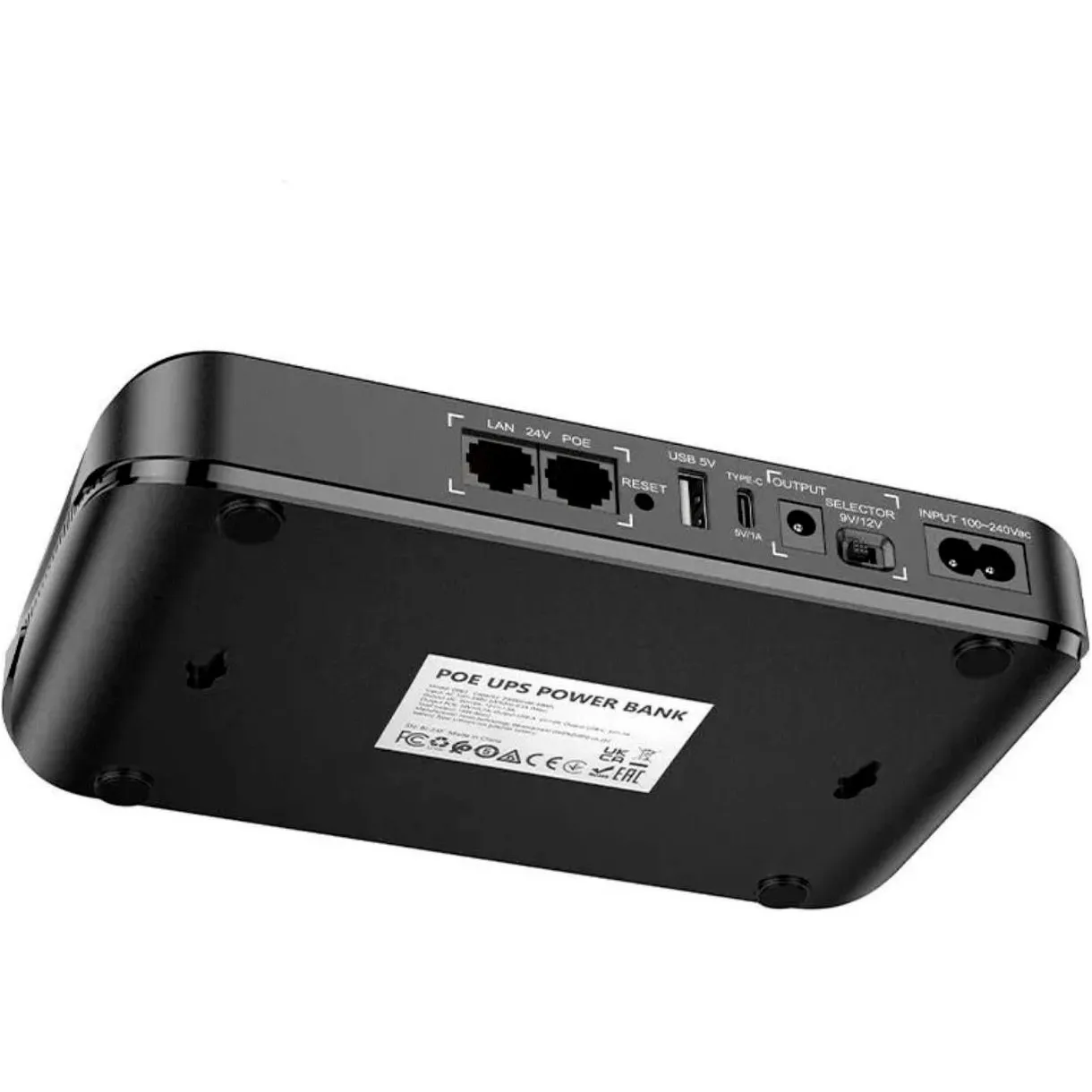 Батарея портативна UPS Hoco DB62 Emergency UPS 5-12V/18W 20000 mAh Black - фото 4 Батарея портативна UPS Hoco DB62 Emergency UPS 5-12V/18W 20000 mAh Black - фото 4