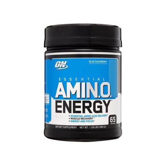 Амінокомплекс для спорту Optimum Nutrition Essential Amino Energy 585 г 65 порцій Blue Raspberry