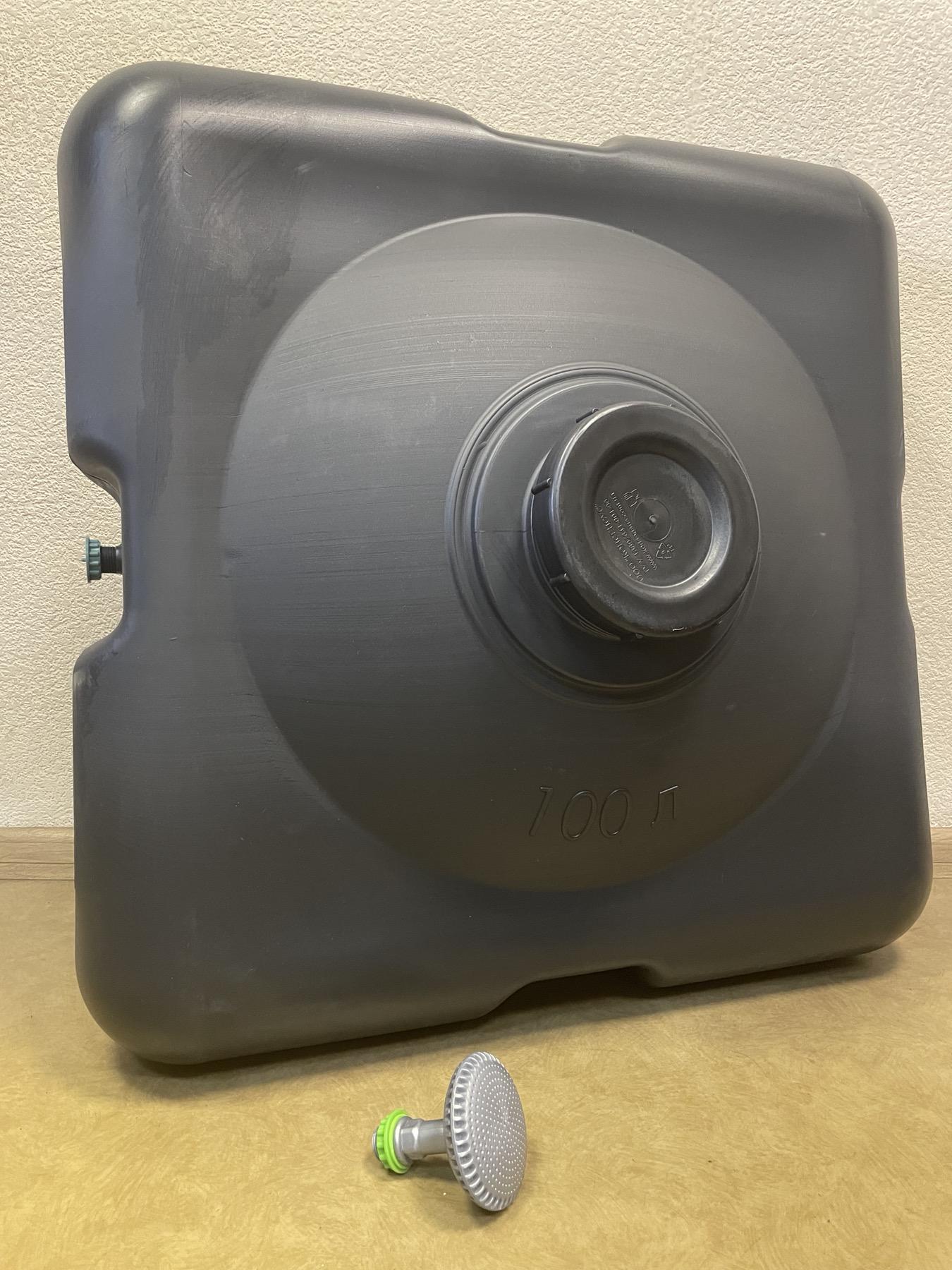 Бак для душа с воронкой для питьевой воды 100 л 75х75х31 мм (703831364) - фото 9