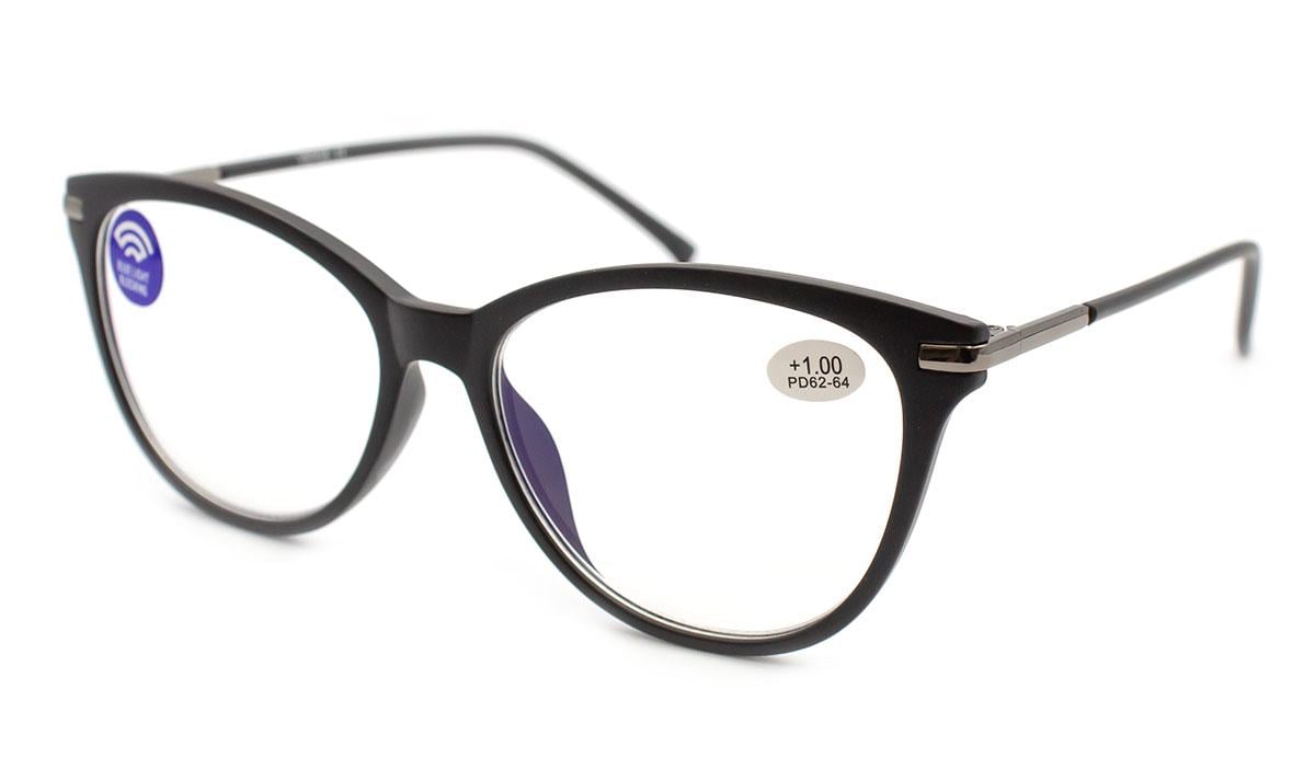 Окуляри для зору в пластиковій оправі Verse 323123-C1 Blue Blocker -4,50