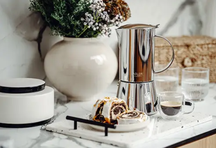 Кофеварка гейзерная Adler AD 4417 620 мл Серебристый (29876956) - фото 10