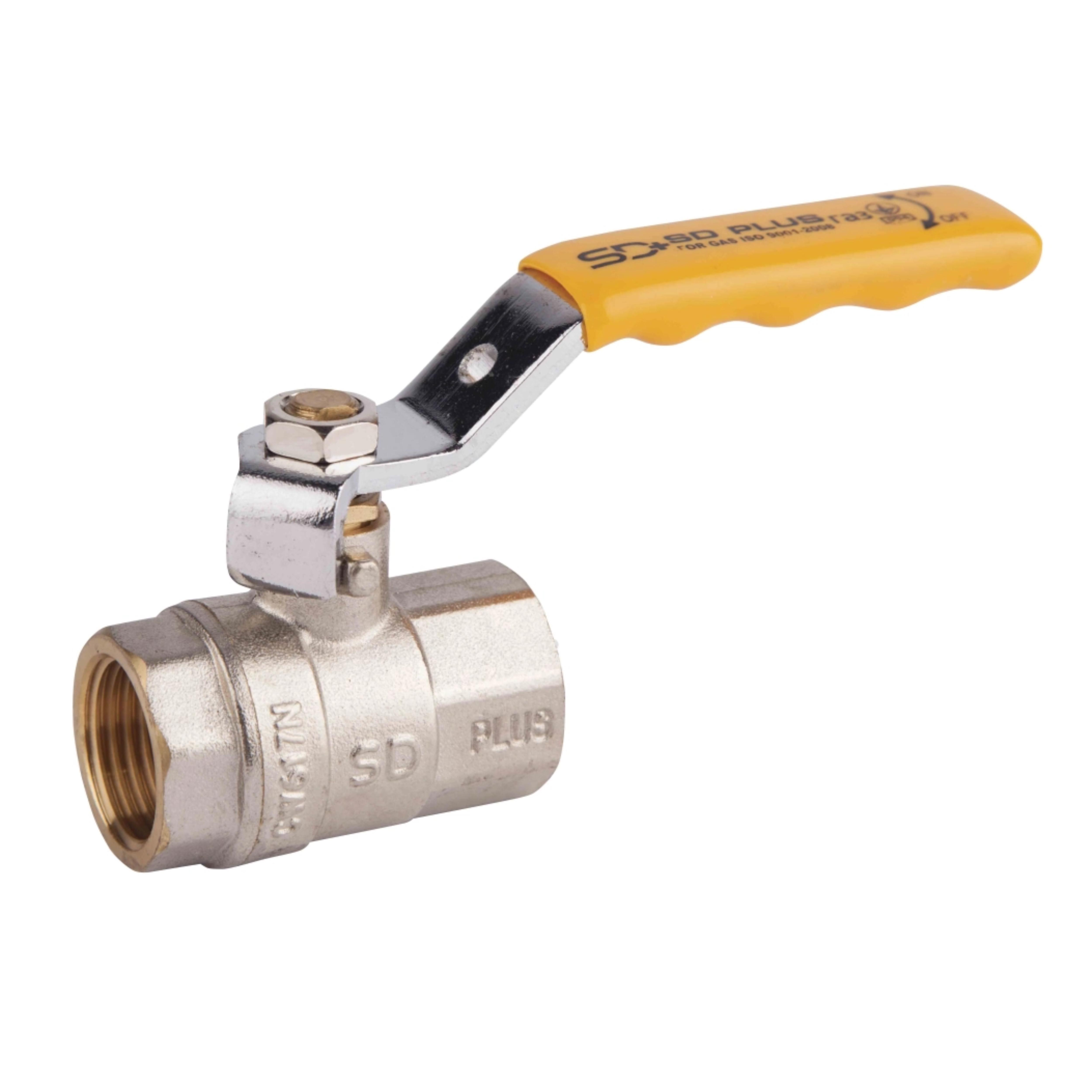 Кран шаровой SD Plus 2" ВР для газа рычаг (SD600NG50PN40)