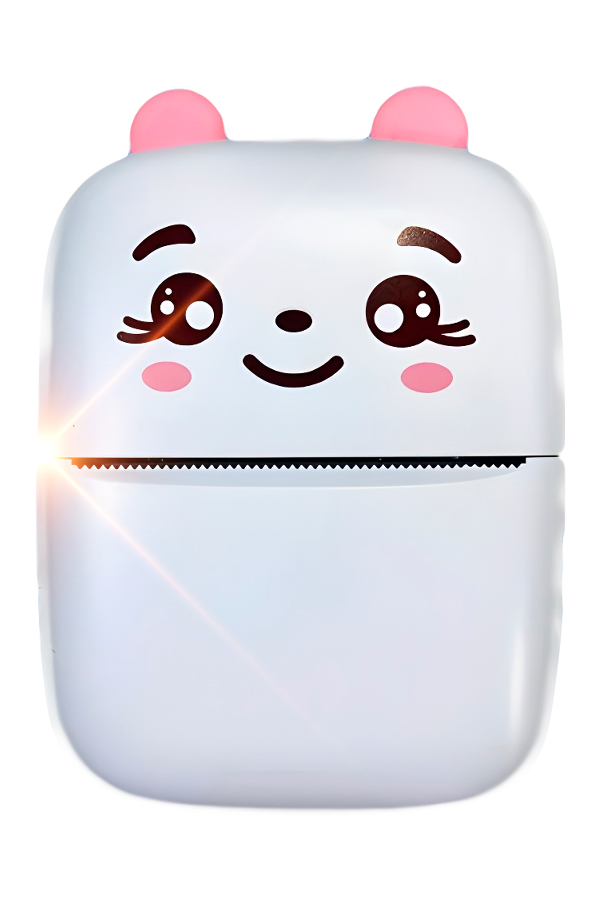 Термопринтер міні портативний дитячий BRS бездротовий Bluetooth з рулоном термопаперу Pink (423519597)