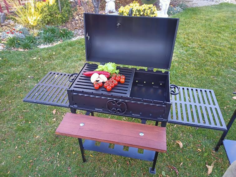 Мангал-гриль з термометром сталь 4 мм (2245292421) - фото 5 Мангал-гриль з термометром сталь 4 мм (2245292421) - фото 5