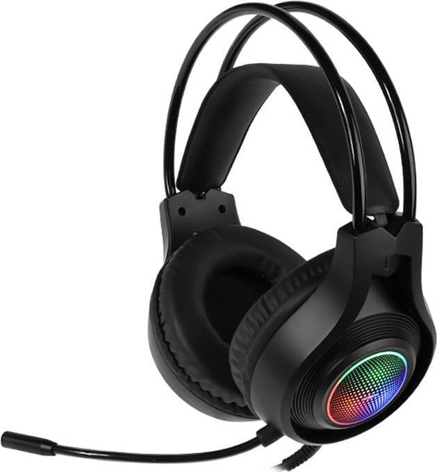 Наушники игровые Moxоm MX-EP22 GM с микрофоном Black (34549) Наушники игровые Moxоm MX-EP22 GM с микрофоном Black (34549)