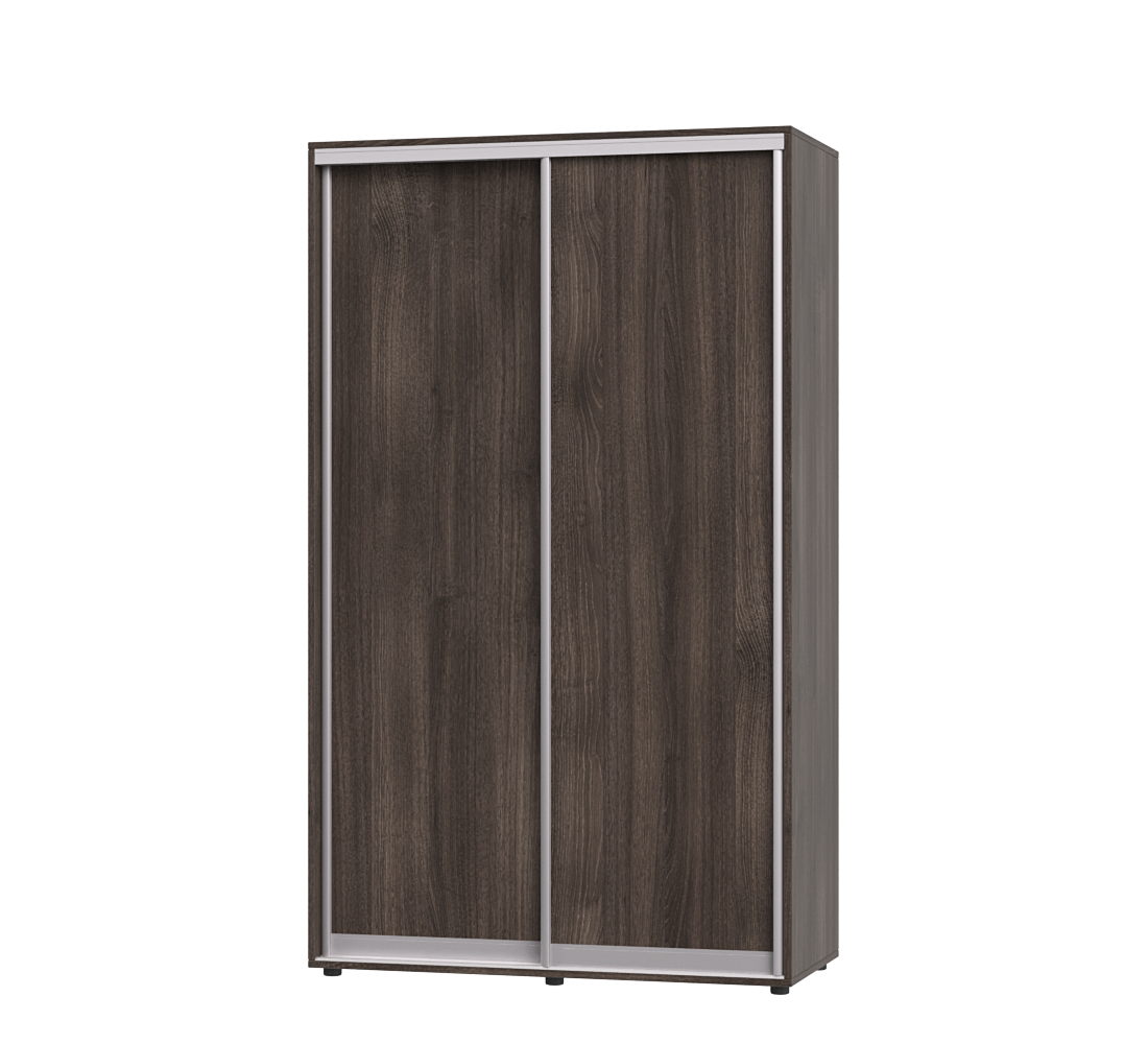 Шкаф-купе двухдверный Эверест ШК-01 120х60х220 см Шамони Темный (06849)