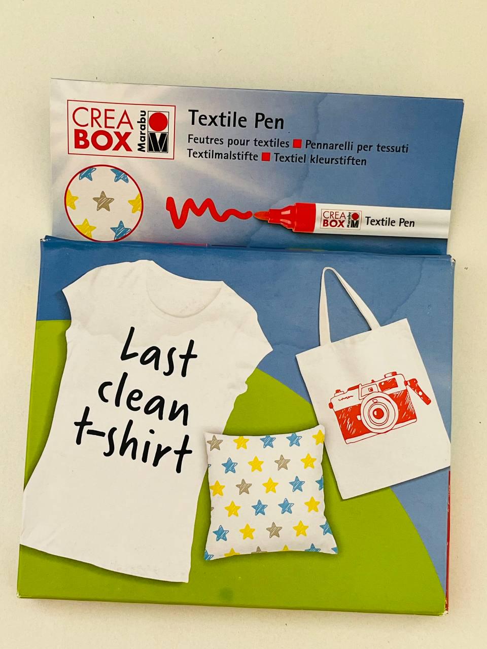 Фарби-маркери текстильні на водній основі Crea Box (26914634)