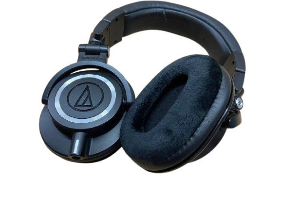 Амбушюри велюрові Audio-Technica ATH M20x/M30/M30x/M40x/M50/M50x/SX1 - фото 4 Амбушюри велюрові Audio-Technica ATH M20x/M30/M30x/M40x/M50/M50x/SX1 - фото 4