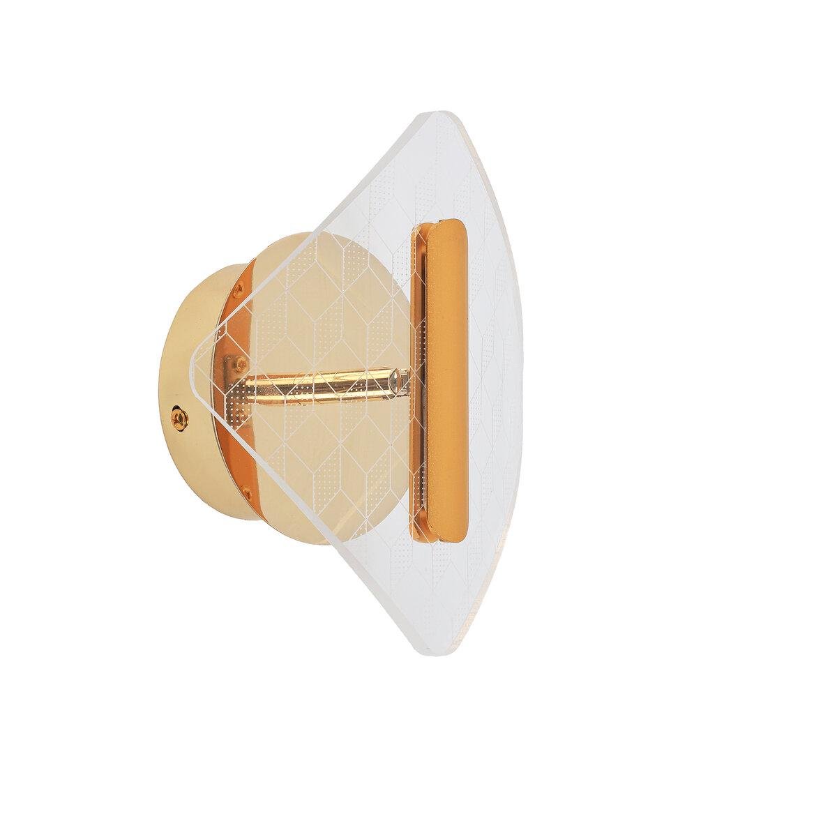 Бра настенный SIRIUS N 3721-1 светдиодный акрыловый 16 W Gold (3721-1)