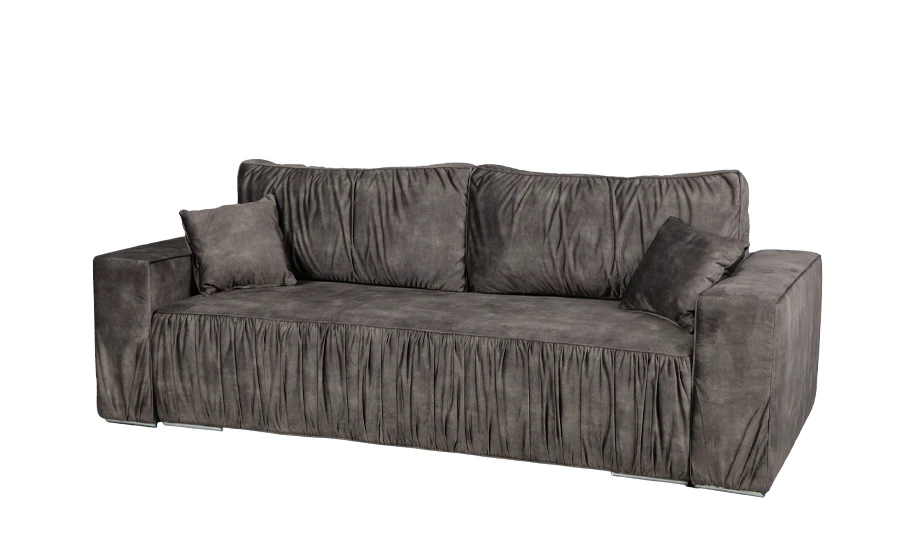 Диван Пандора прямий розкладний Сіро-коричневий (2147487060)