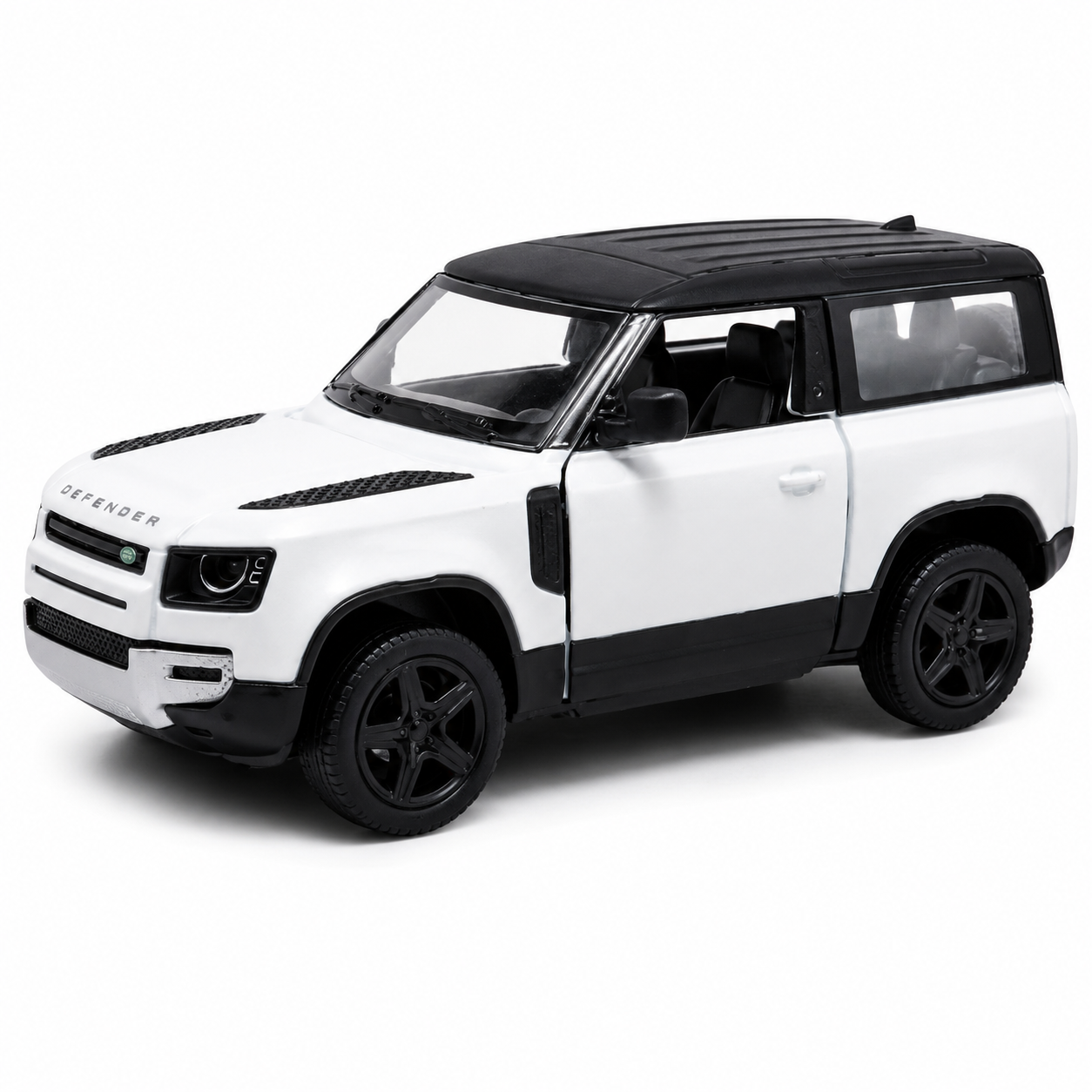 Автомобиль Kinsmart 1:36 Land Rover Defender 90 Белый (2482002250)