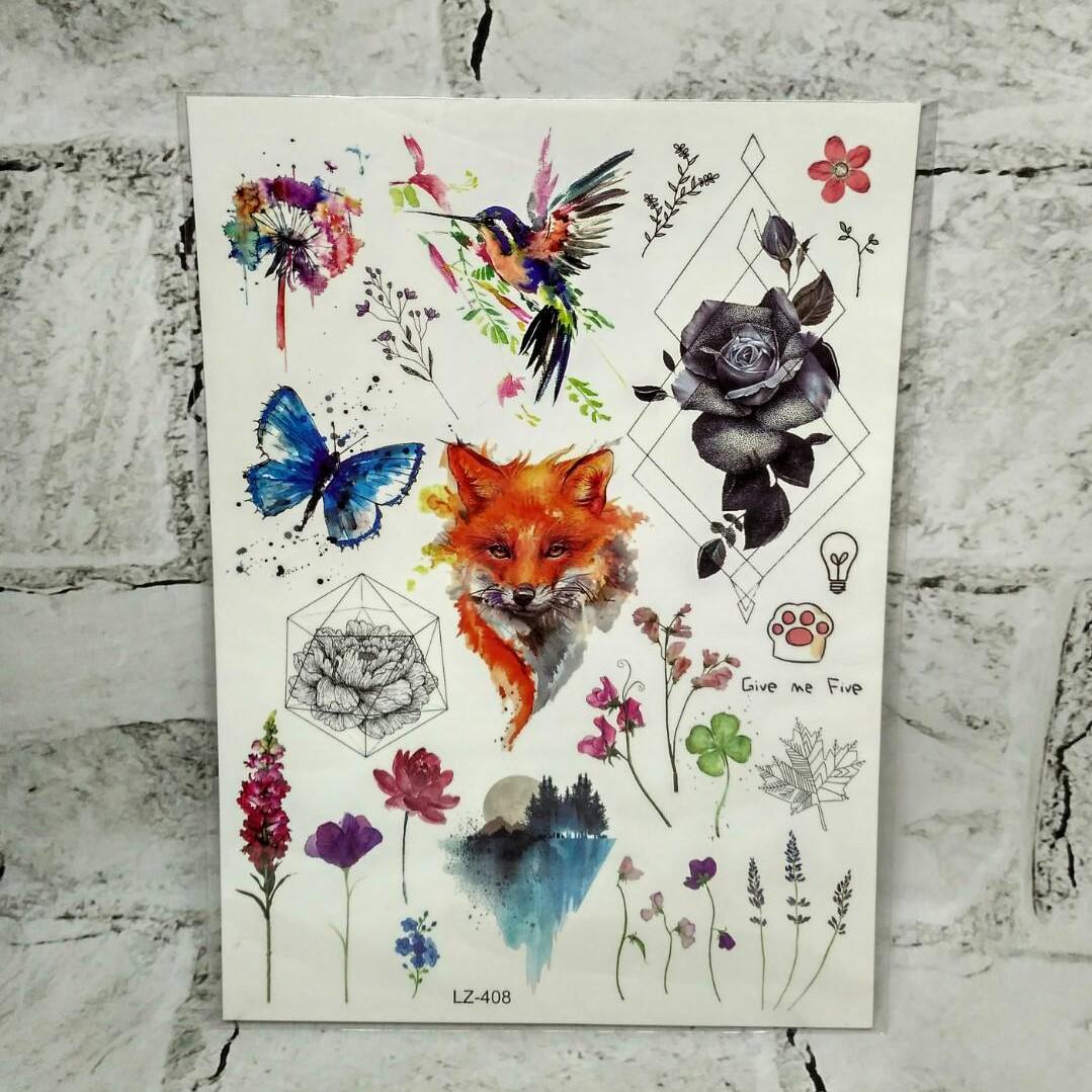 Временные тату Микс (LZ-408)