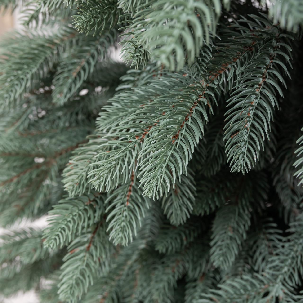 Ялинка штучна лита Шепетовська Преміум 1,1 м Блакитний (KOS-SHPBL11) - фото 5