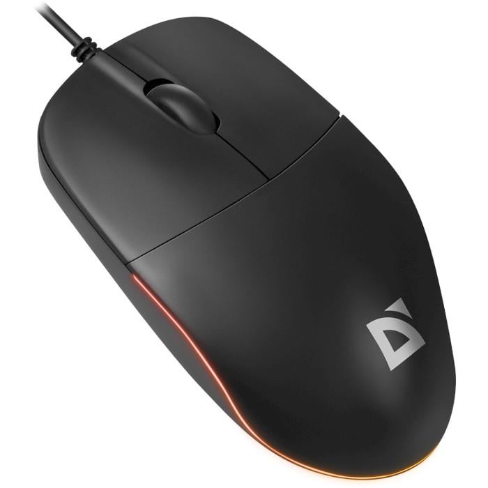 Компьютерная мышка проводная Defender Azora MB-241 USB 1200 dpi Черный (623844)