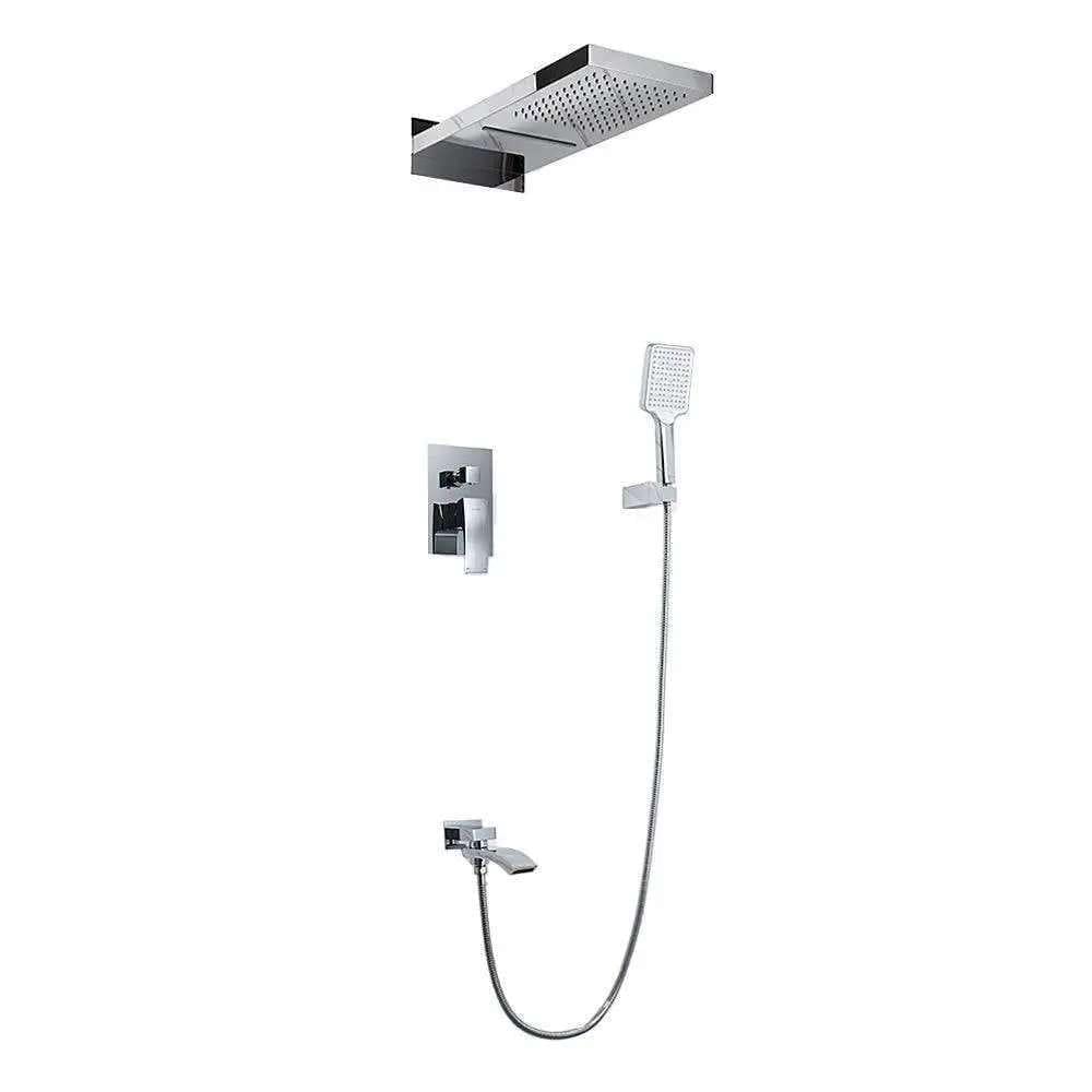 Душова система Gappo G7107-70 прихованого монтажу латунь Хром (37521471)